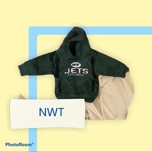 NFL jets hoodie size 12m